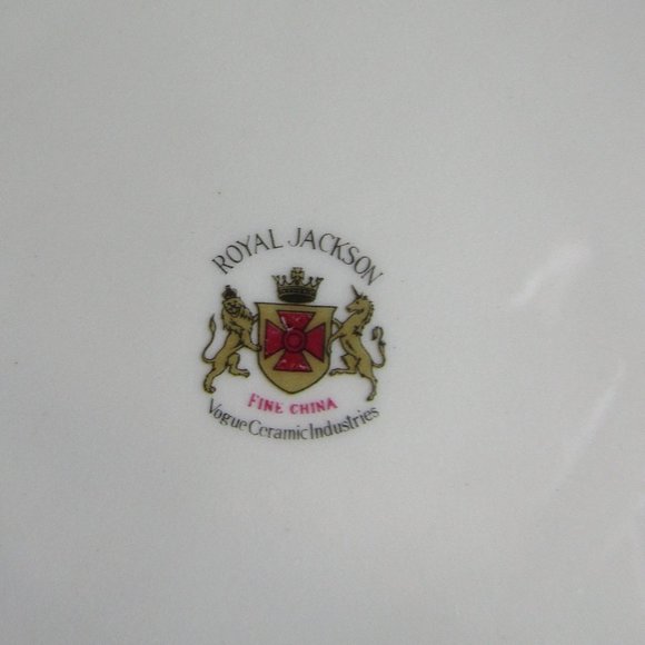 Vintage Royal Jackson CHERRY BRANCH Fine China " 8in salads plate - Picture 5 of 5